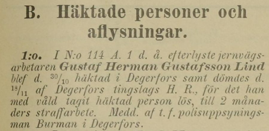 Häktning