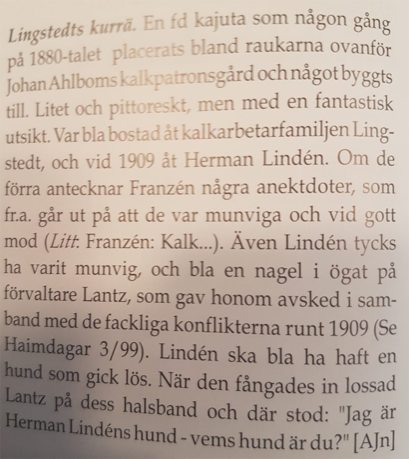 Information om Lingstedts Kurra